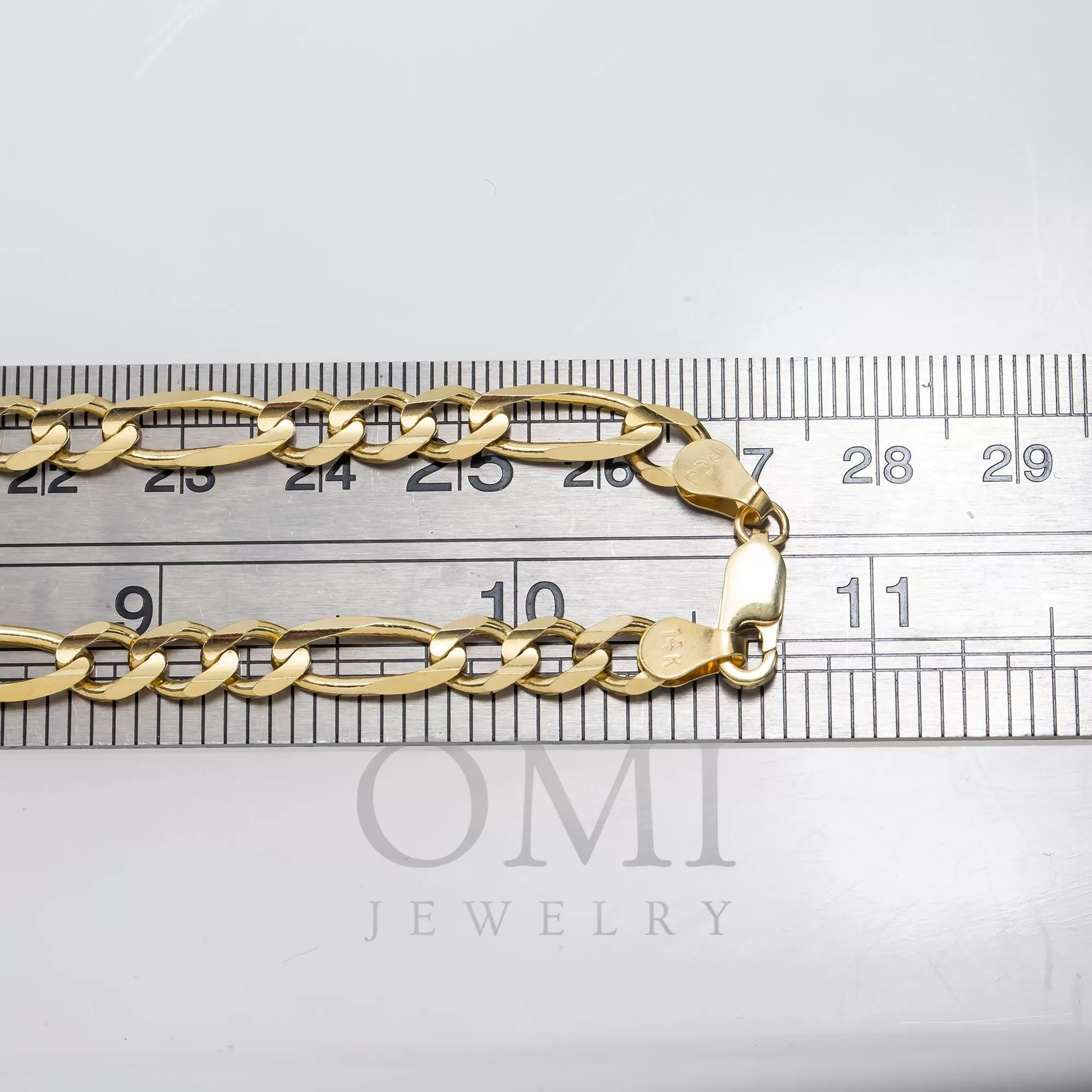 14K GOLD 4MM FIGARO CHAIN