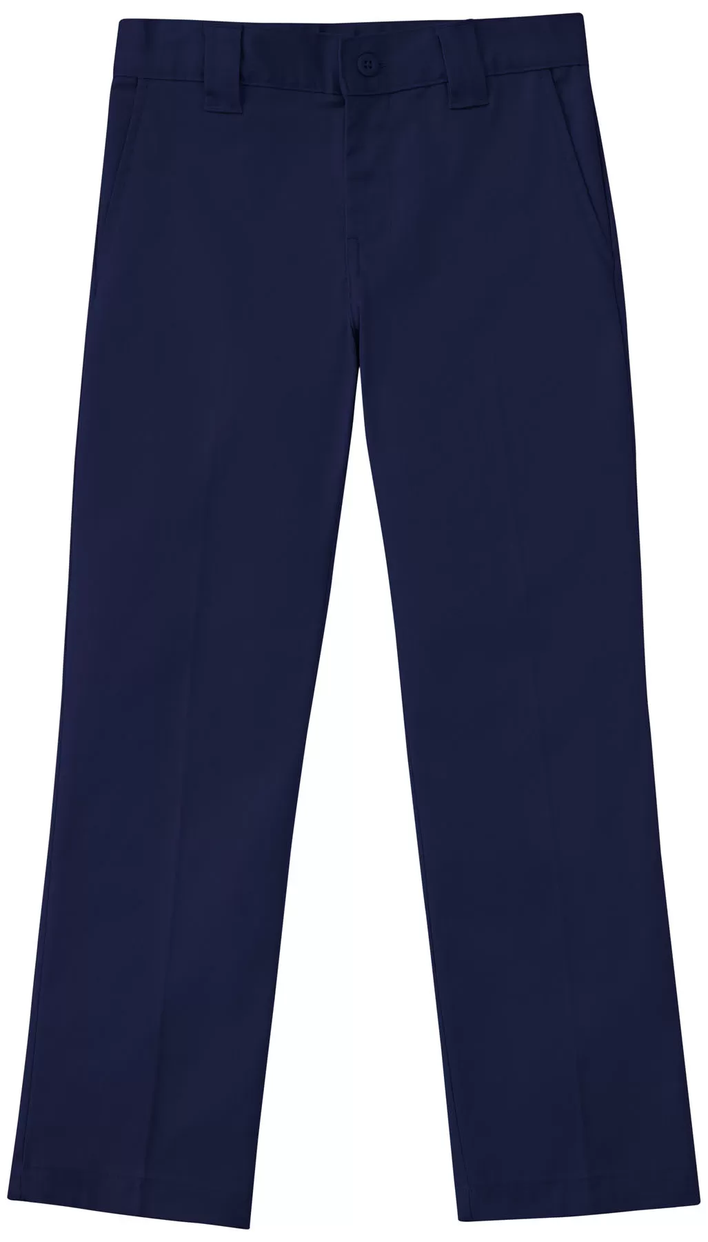 (50481) Boys Navy Stretch Straight Leg Pant (Size 4-20)