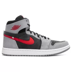 Air Jordan 1 Zoom Comfort 2 - Black/Fire Red/ Cement Grey