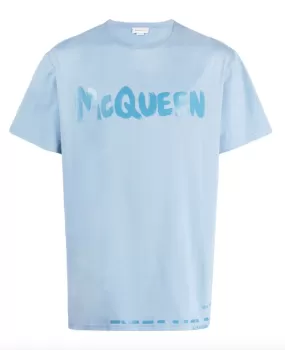 Alexander McQueen logo-print short-sleeve T-shirt