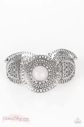 Avant-VANGUARD Silver Bracelet - Paparazzi Accessories