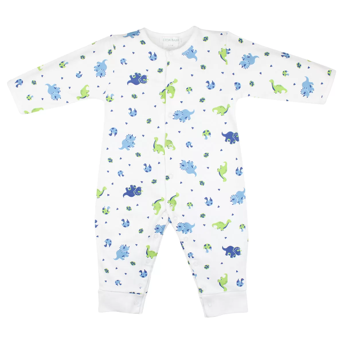 Baby Dinosaurs Printed Coverall | Baby Boy