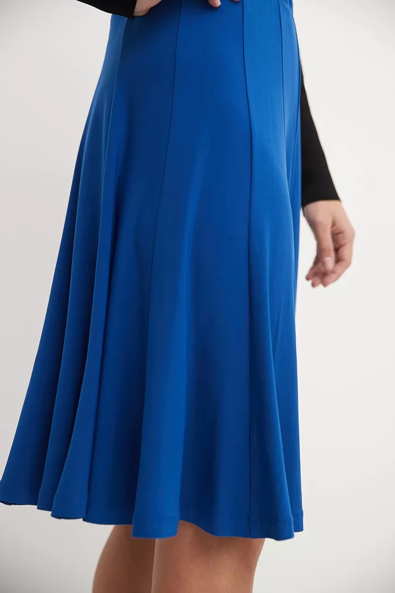 Bell Shaped Long Skirt with Flippy Flare