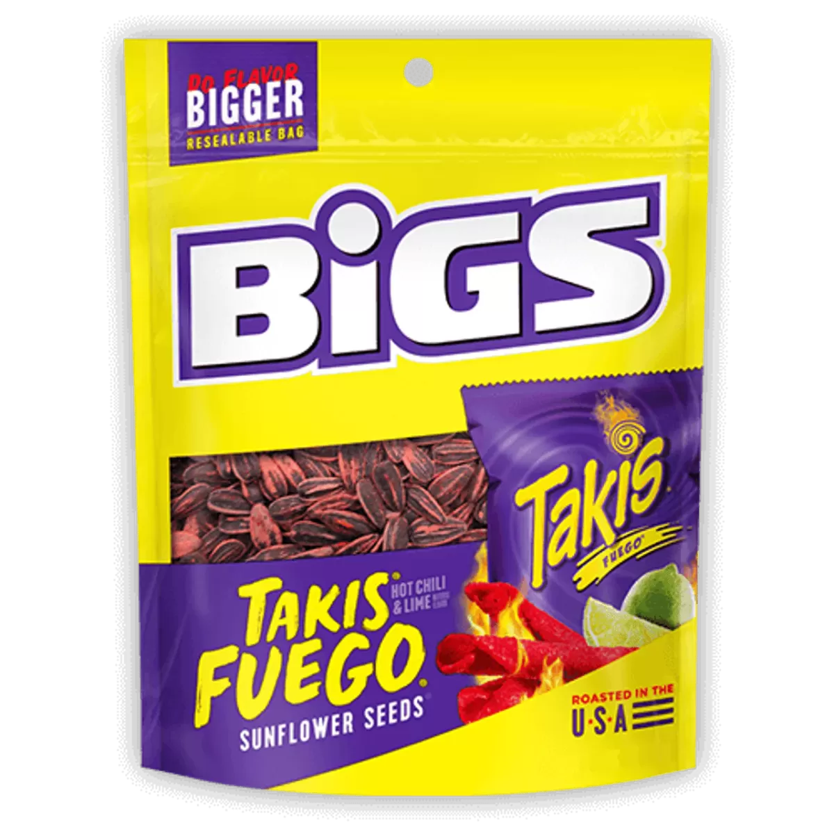 Bigs Takis Fuego Sunflower Seeds 152g