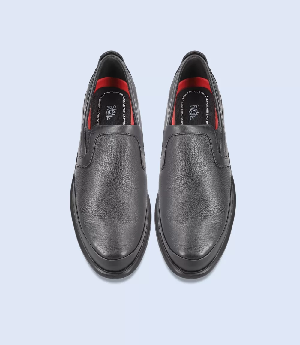 BM4212-BLACK-Men Comfort Life Style Shoes