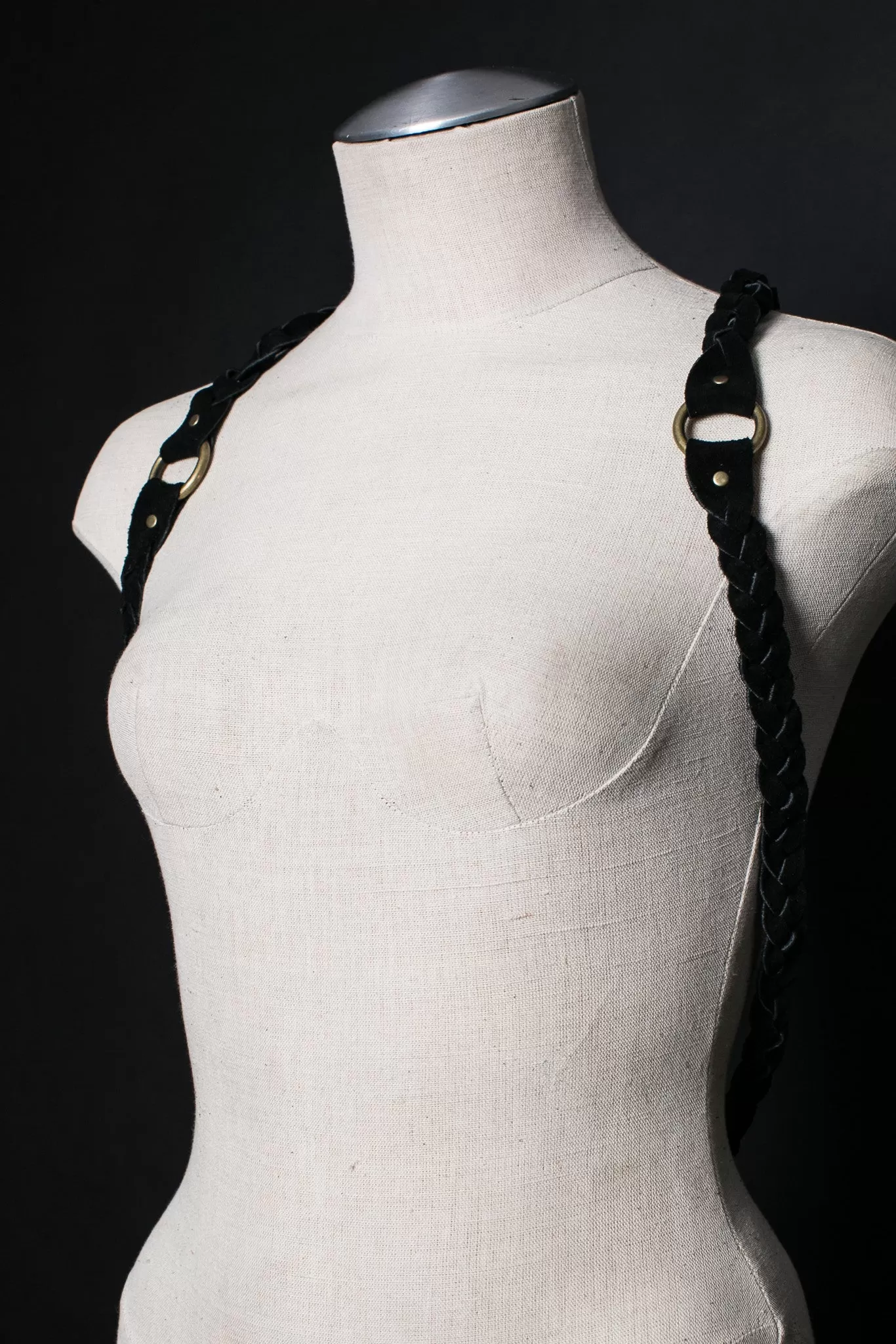 Braided Suede Harness