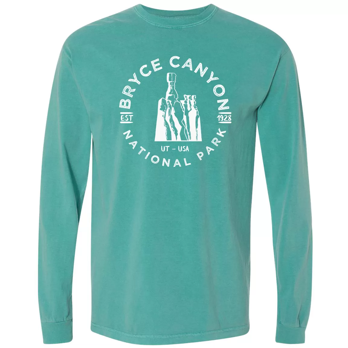 Bryce Canyon National Park Comfort Colors Long Sleeve T Shirt