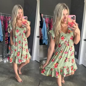 Can't Fight the Feeling Floral Dress