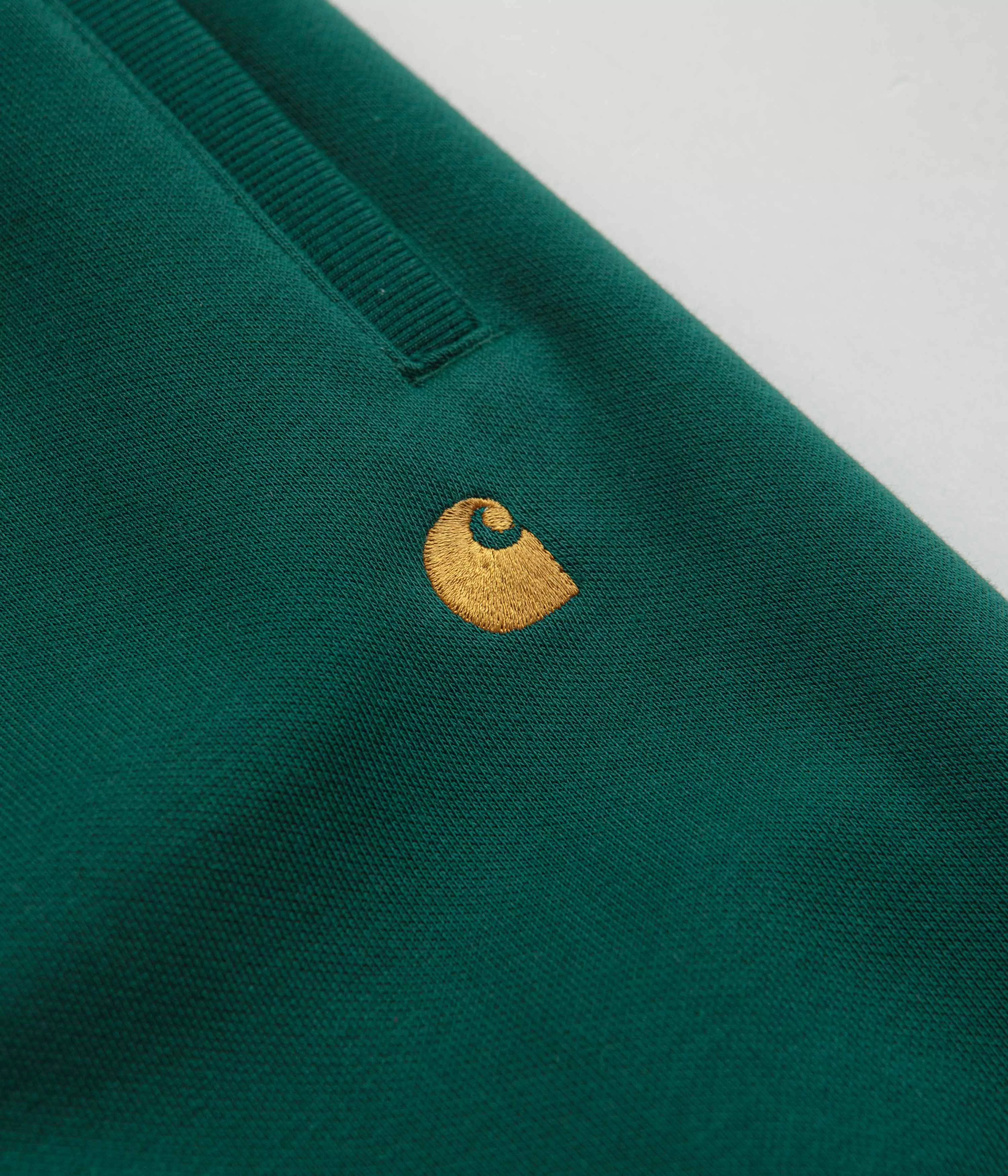 Carhartt Chase Sweatpants - Chervil / Gold