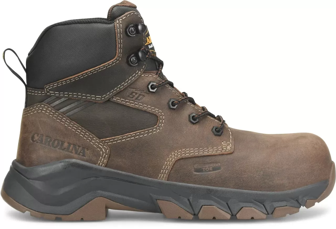 'Carolina' Men's 6 Subframe ESD Comp Toe - Brown