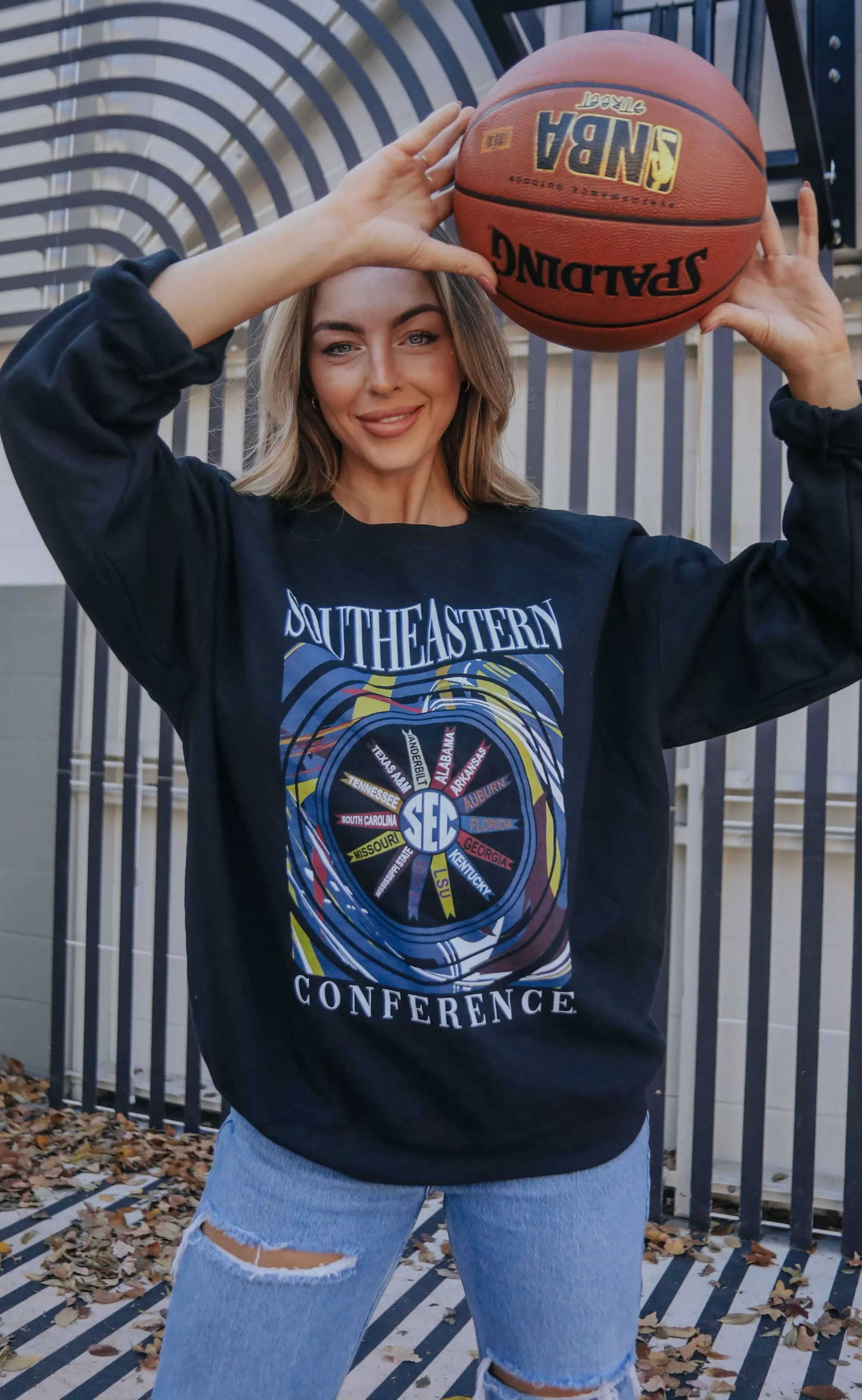 charlie southern: sec band pinwheel sweatshirt