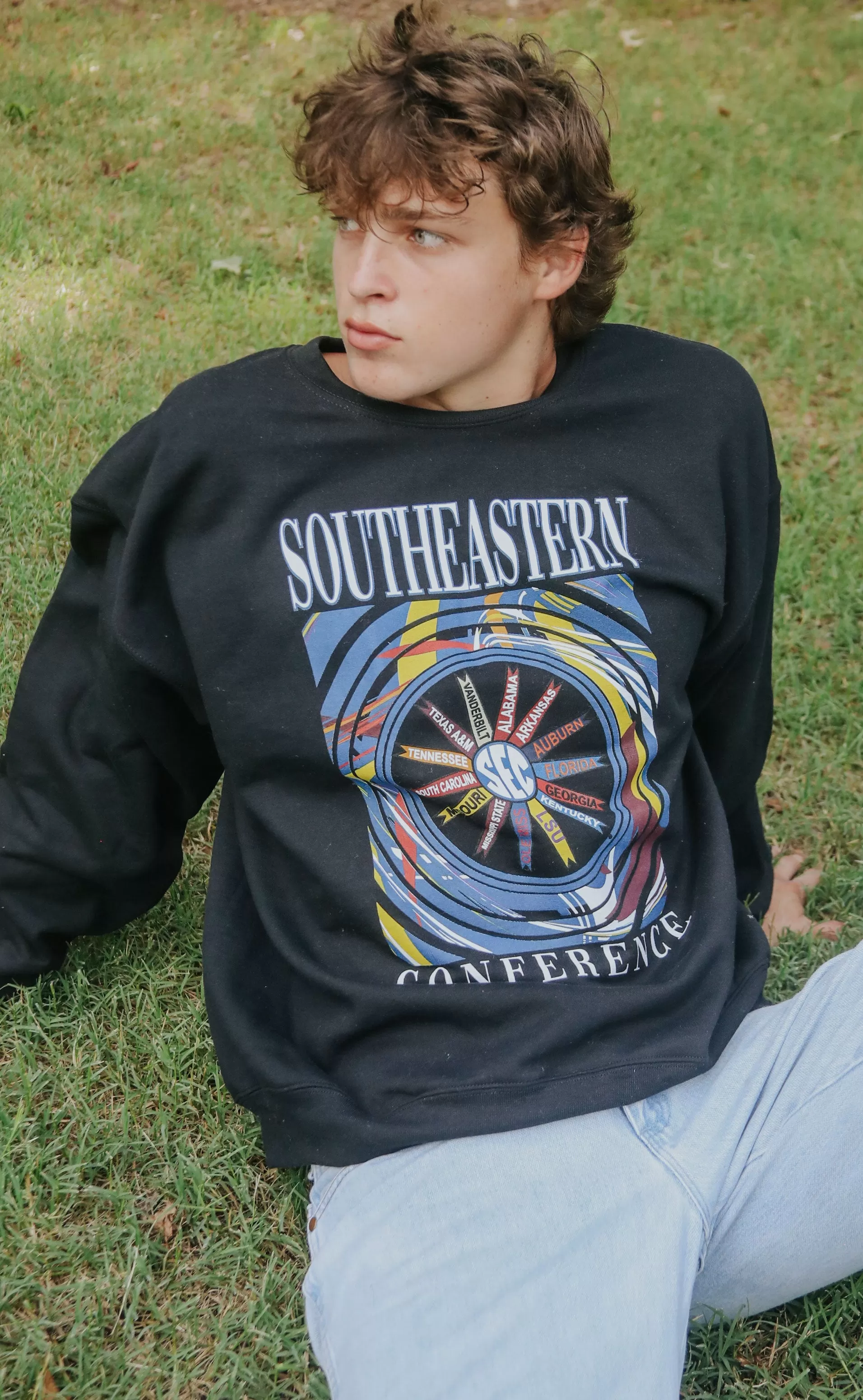 charlie southern: sec band pinwheel sweatshirt