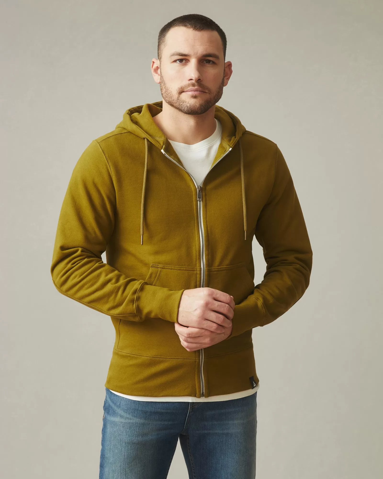 Classic Full Zip - Fir Green