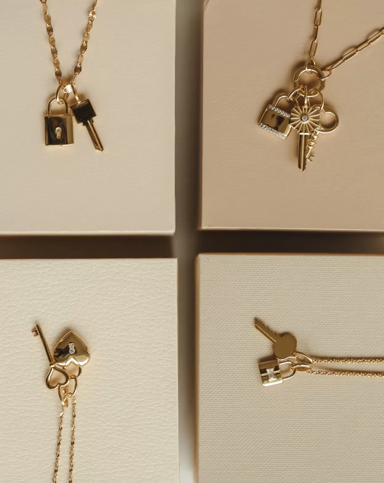 Classic Key Pendant - Gold Vermeil