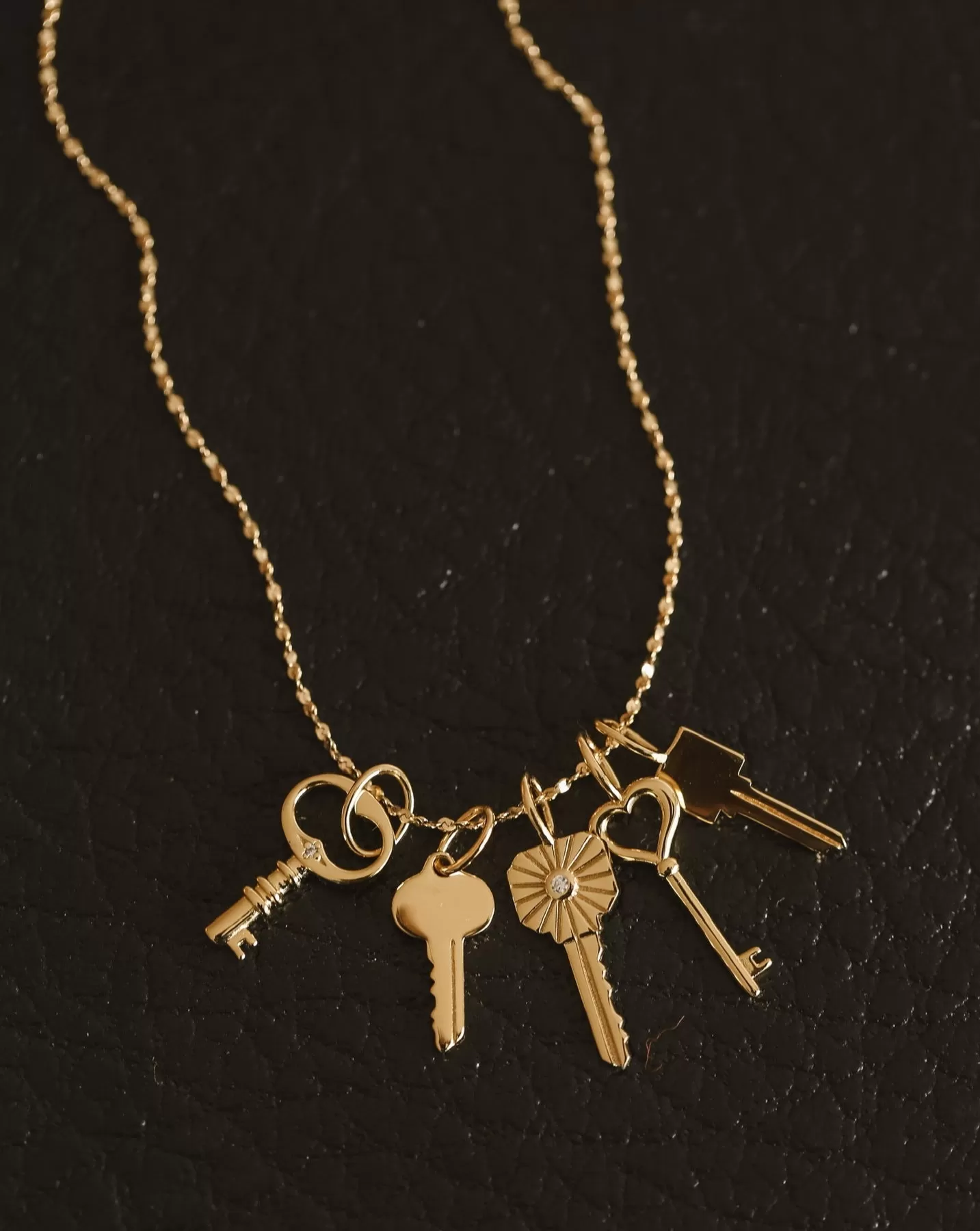 Classic Key Pendant - Gold Vermeil