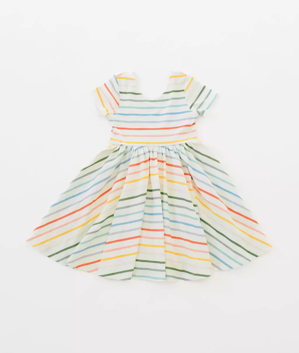 Classic Twirl in Primary Stripe