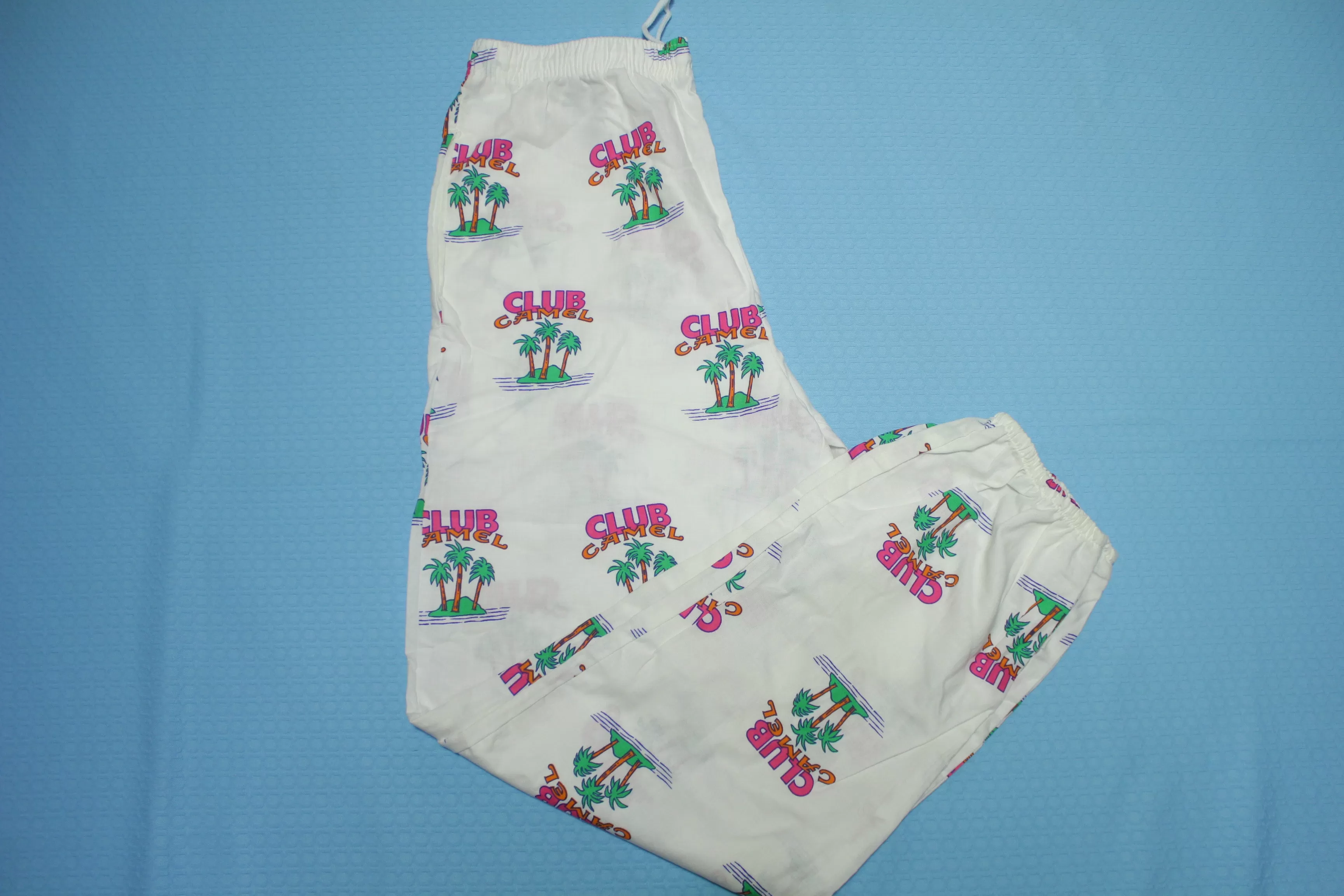 Club Camel Vintage 90's Cigarette Deadstock Lounge Pajama Pants