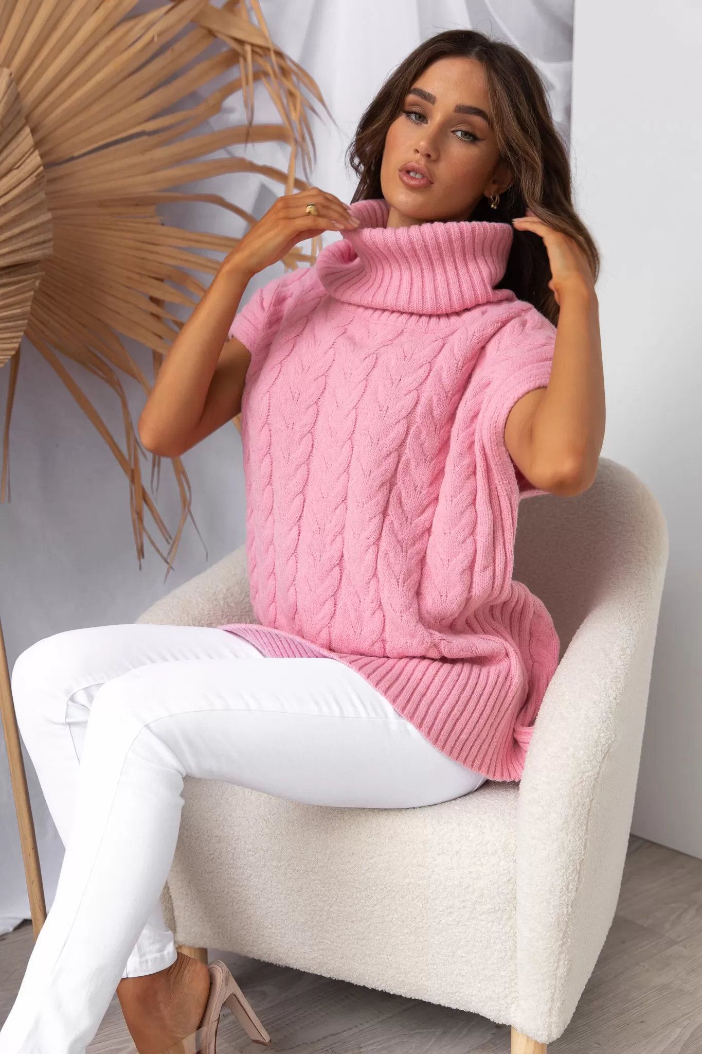 Colorado Knit Top - Pink