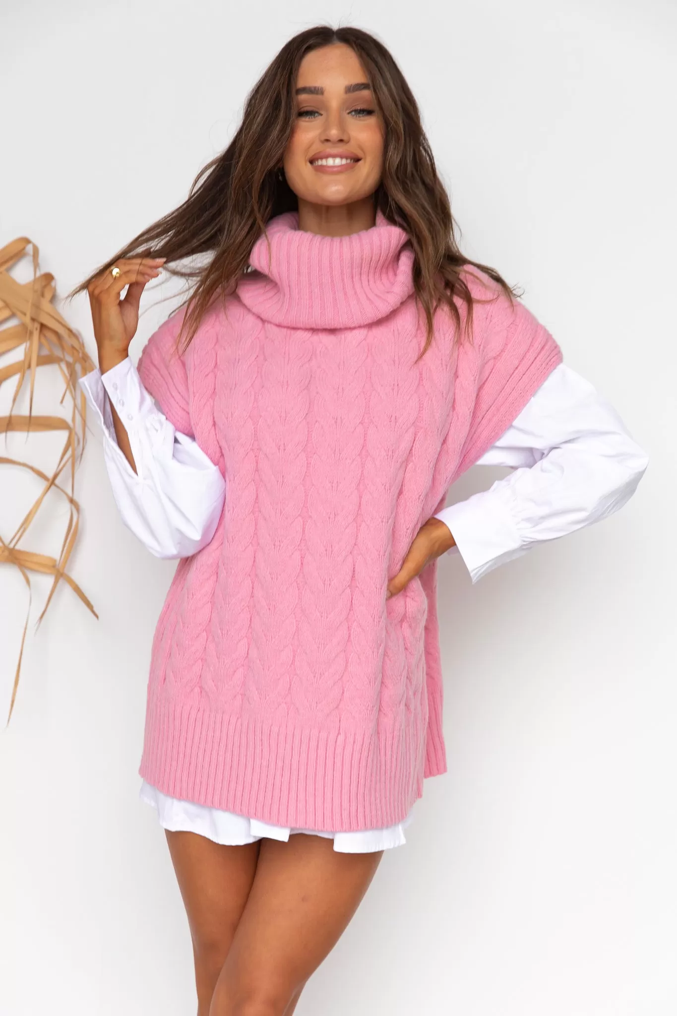 Colorado Knit Top - Pink