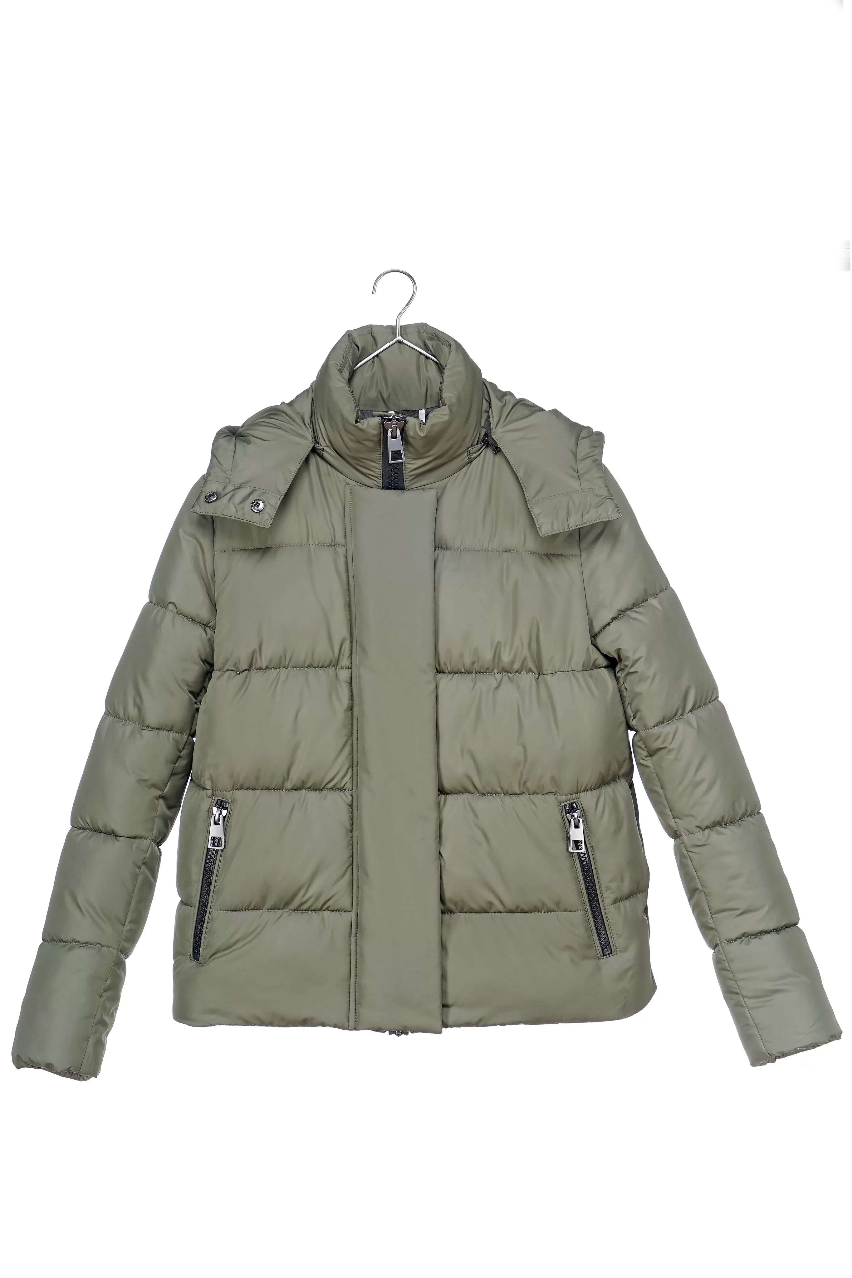 COLVILLE II recycled olive green puffer jacket