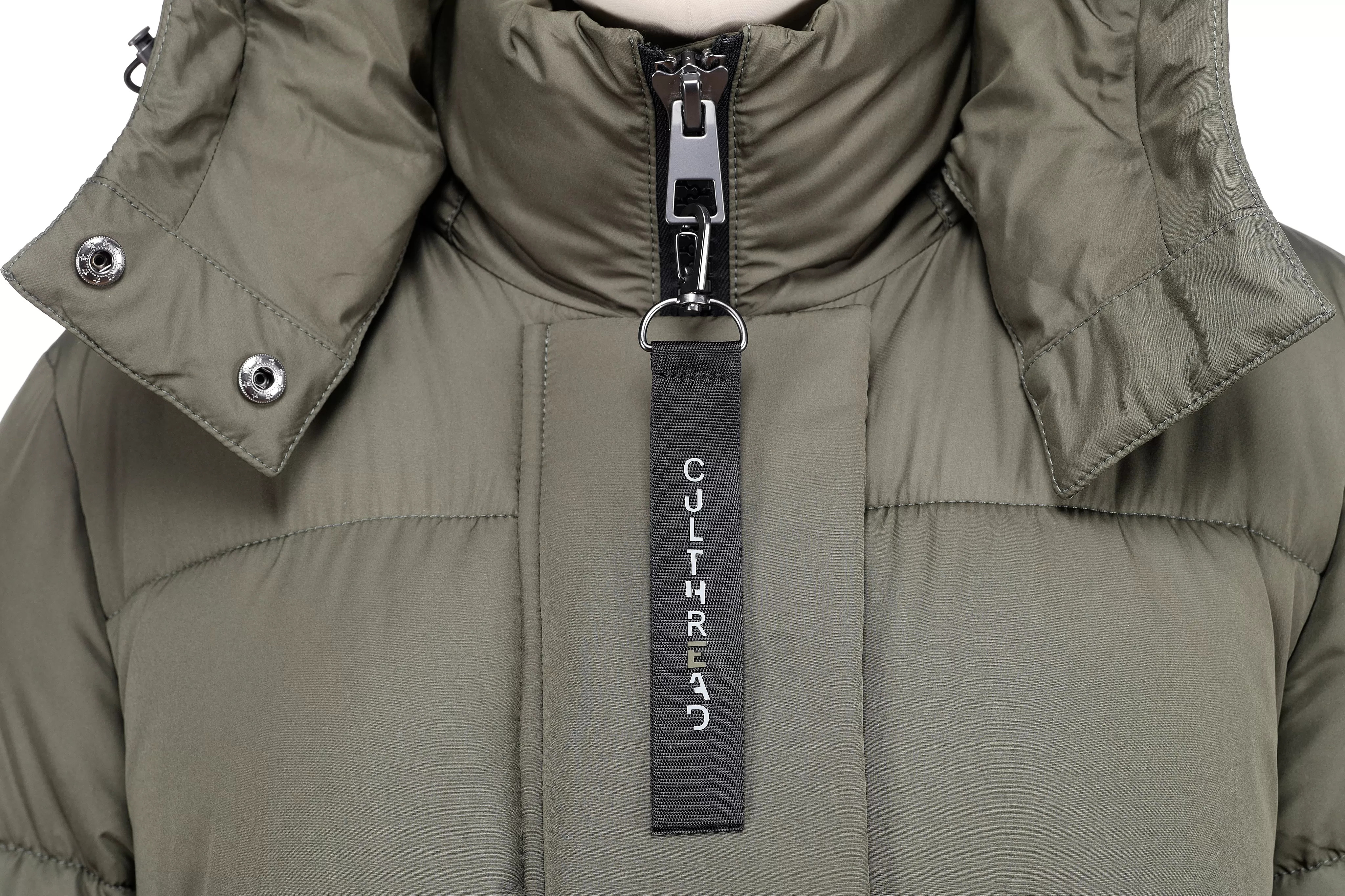 COLVILLE II recycled olive green puffer jacket