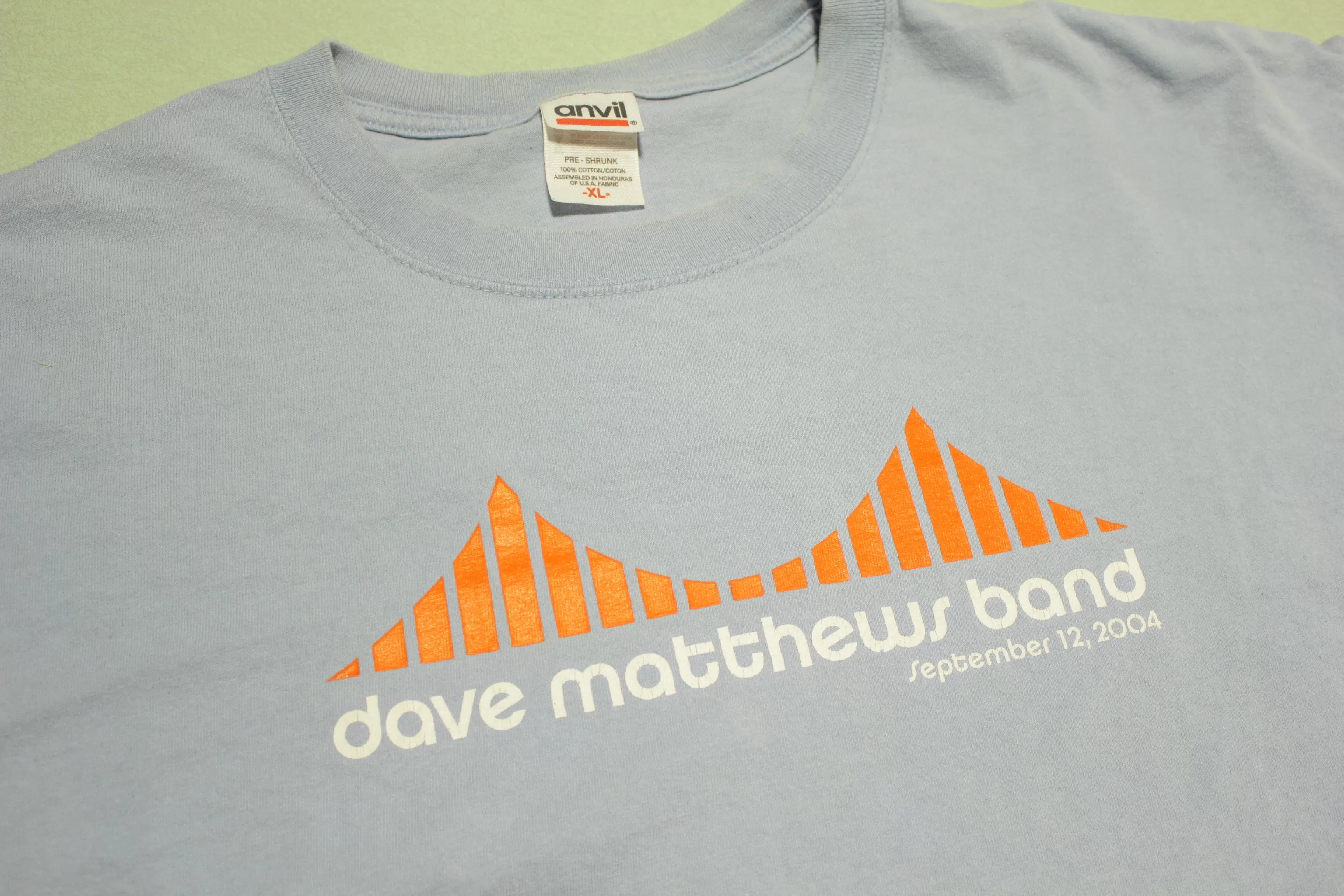 Dave Matthews Band 2004 Golden Gate Long Sleeve Concert SF T-Shirt