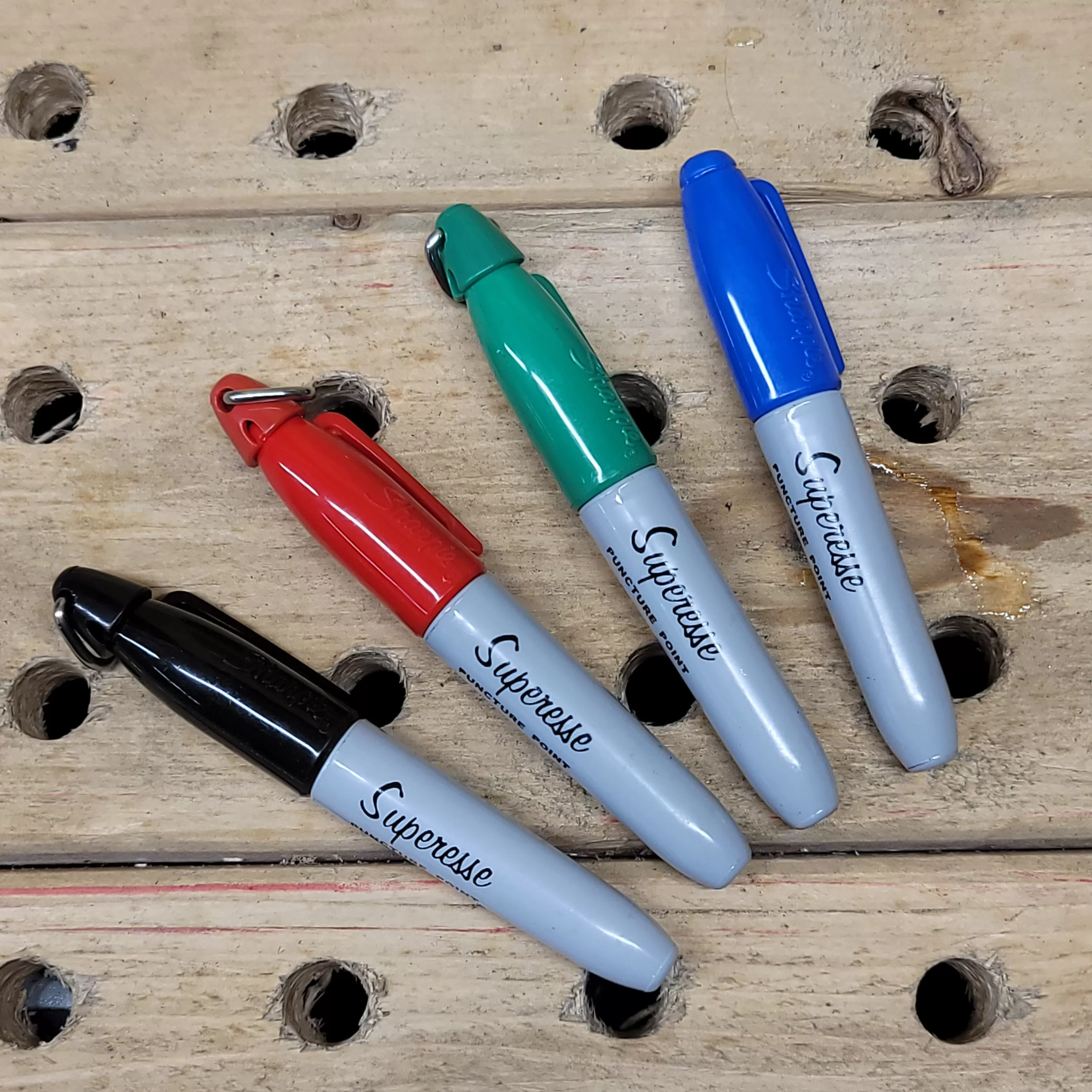 EDC Puncture Markers - Self Defense Marker and/or Grayman Sharpie