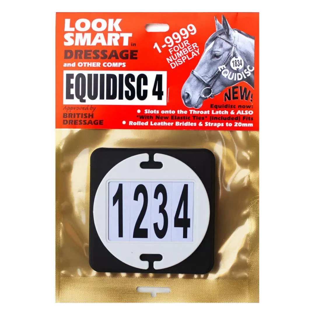 Equidisc Classic Bridle Number Holder