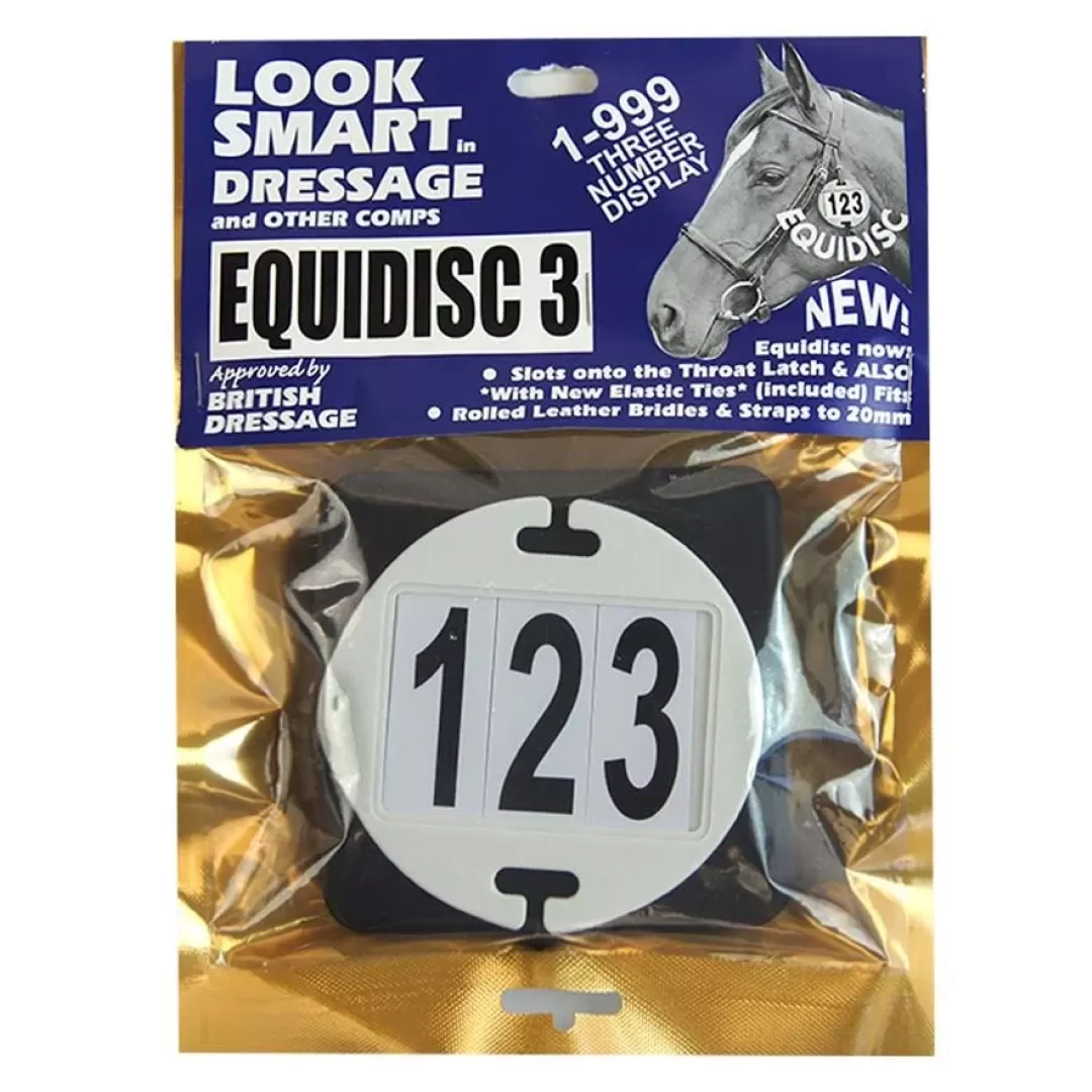 Equidisc Classic Bridle Number Holder