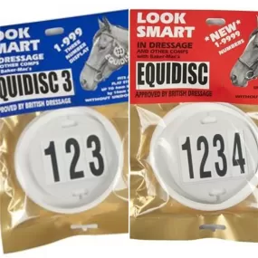 Equidisc Classic Bridle Number Holder