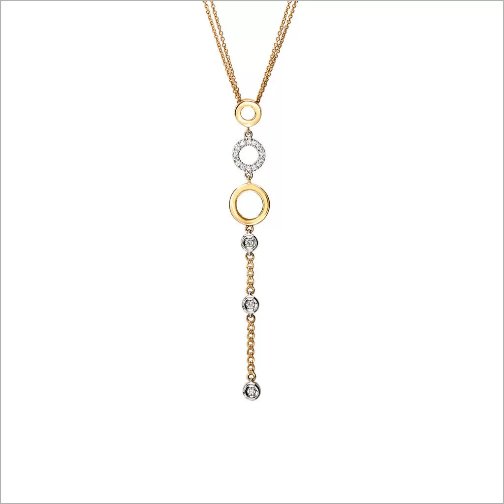 Eterno 18K Gold & Diamond Necklace