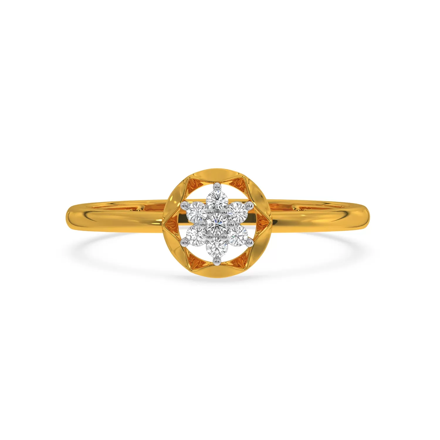 Floret Cluster Ring