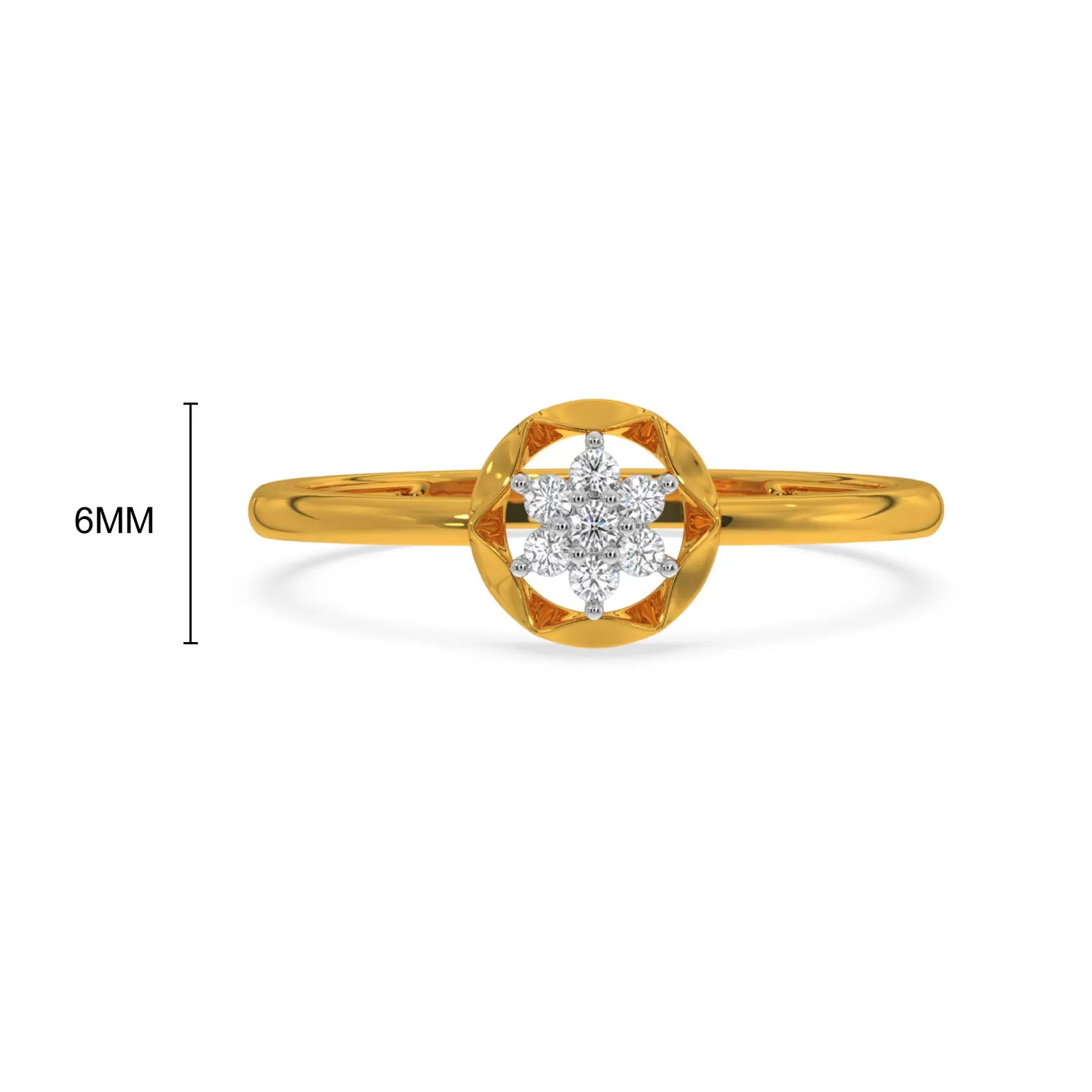 Floret Cluster Ring