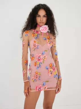 For Love & Lemons - Percy Mini Dress - Multi