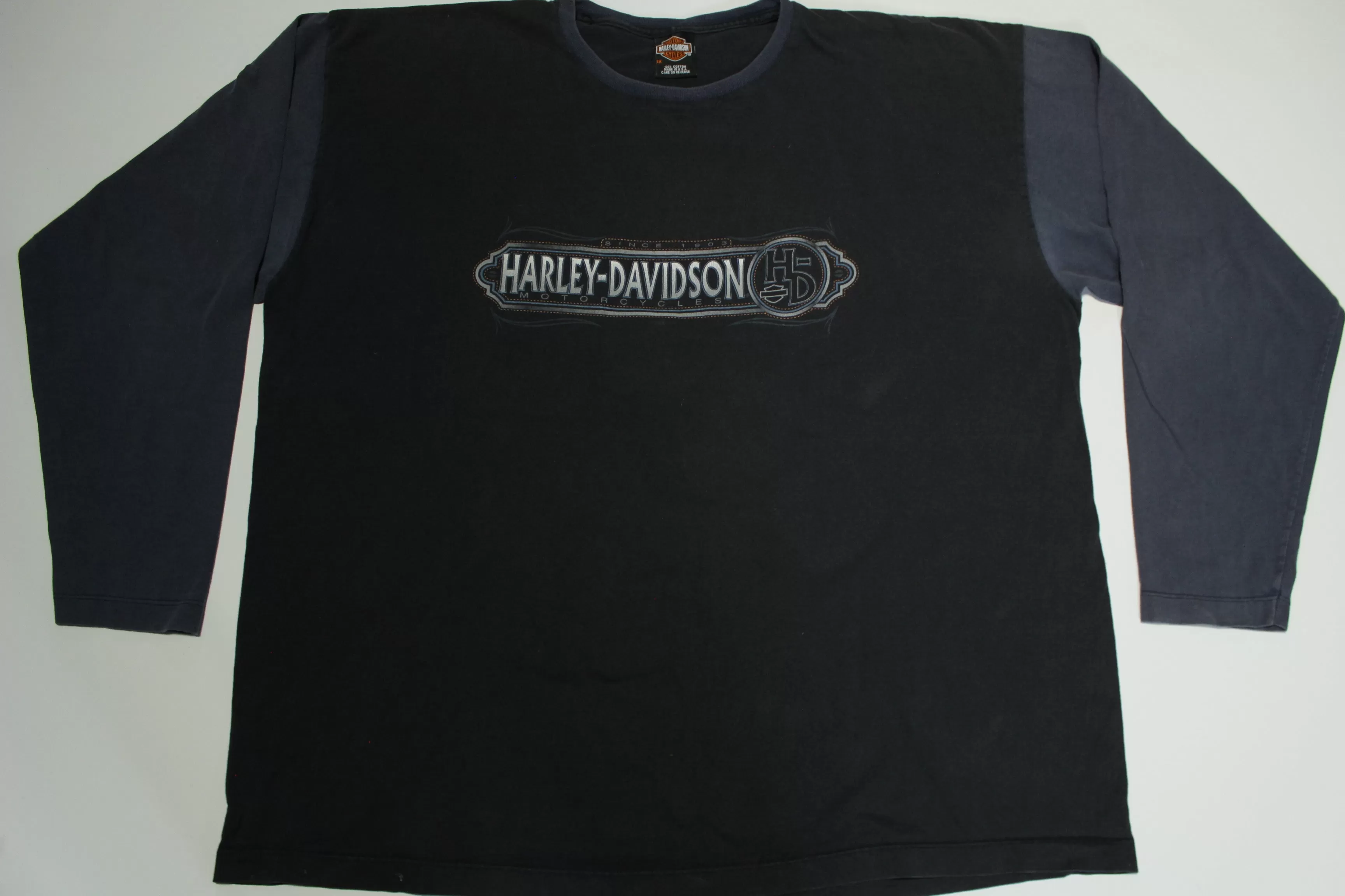 Harley Davidson Motorcycles 2006 Elworth's Norfolk Nebraska Riding Long Sleeve T-Shirt