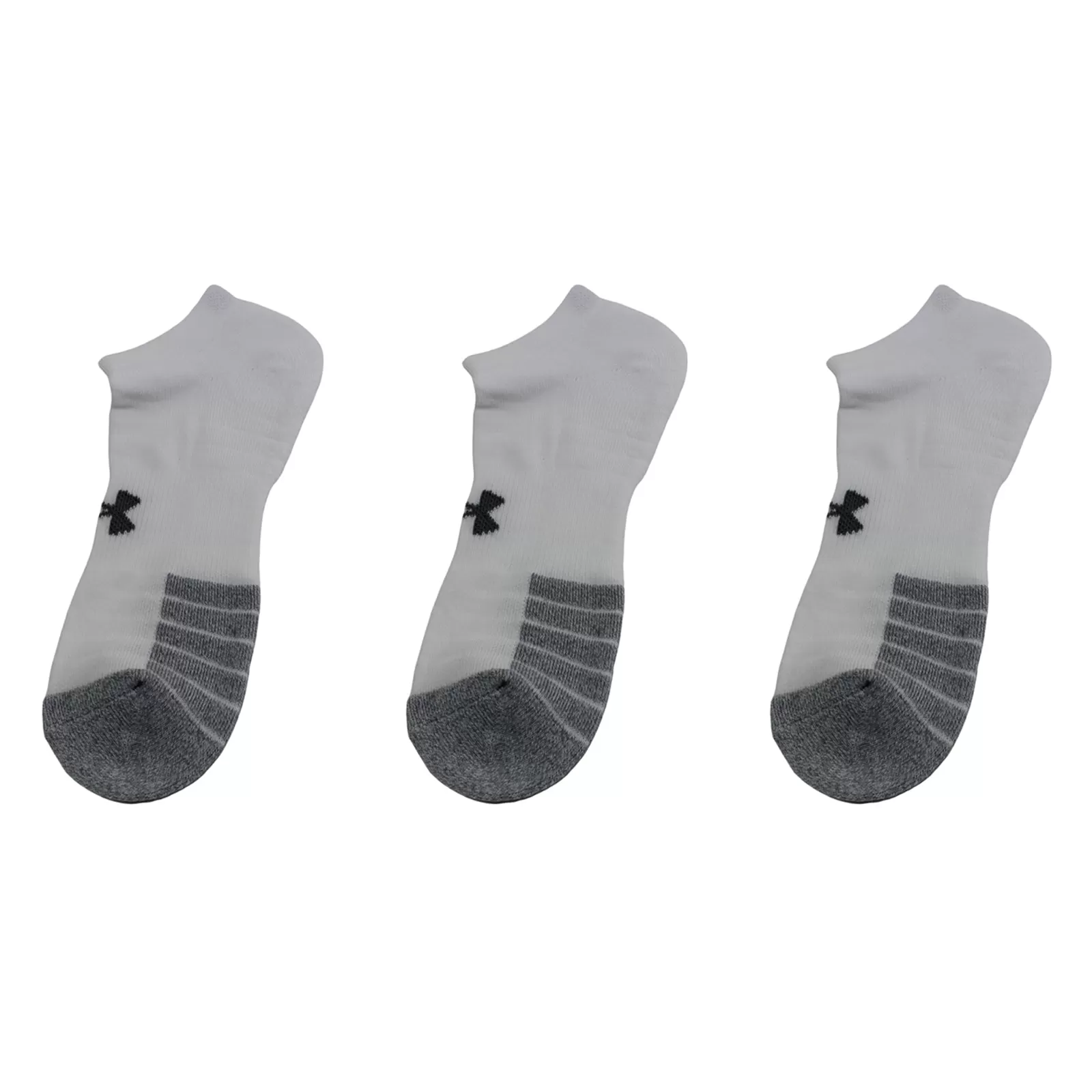 HeatGear No Show Cut 3 Pack Socks Unisex