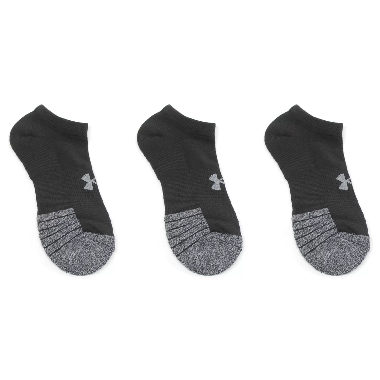 HeatGear No Show Cut 3 Pack Socks Unisex