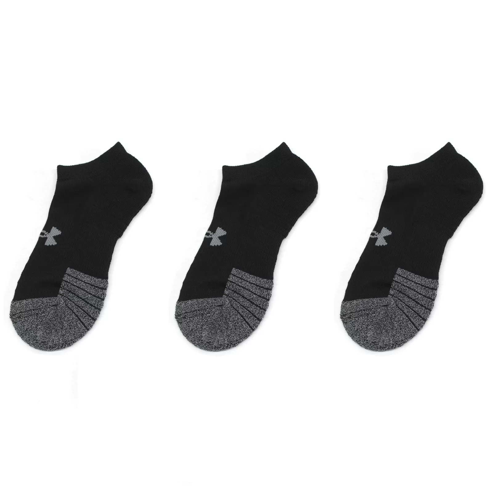 HeatGear No Show Cut 3 Pack Socks Unisex