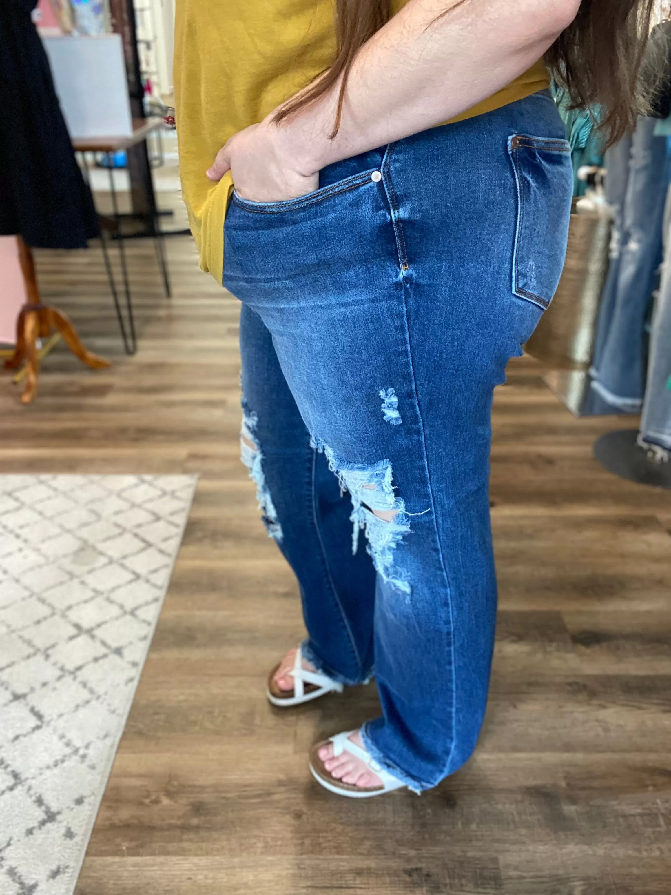 High Rise Dad Jeans | Judy Blue