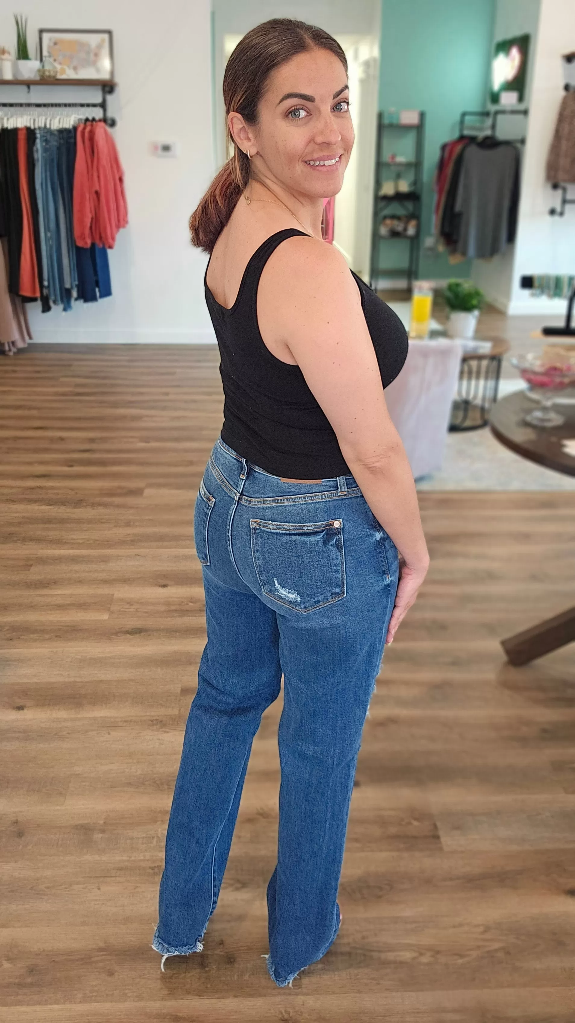 High Rise Dad Jeans | Judy Blue