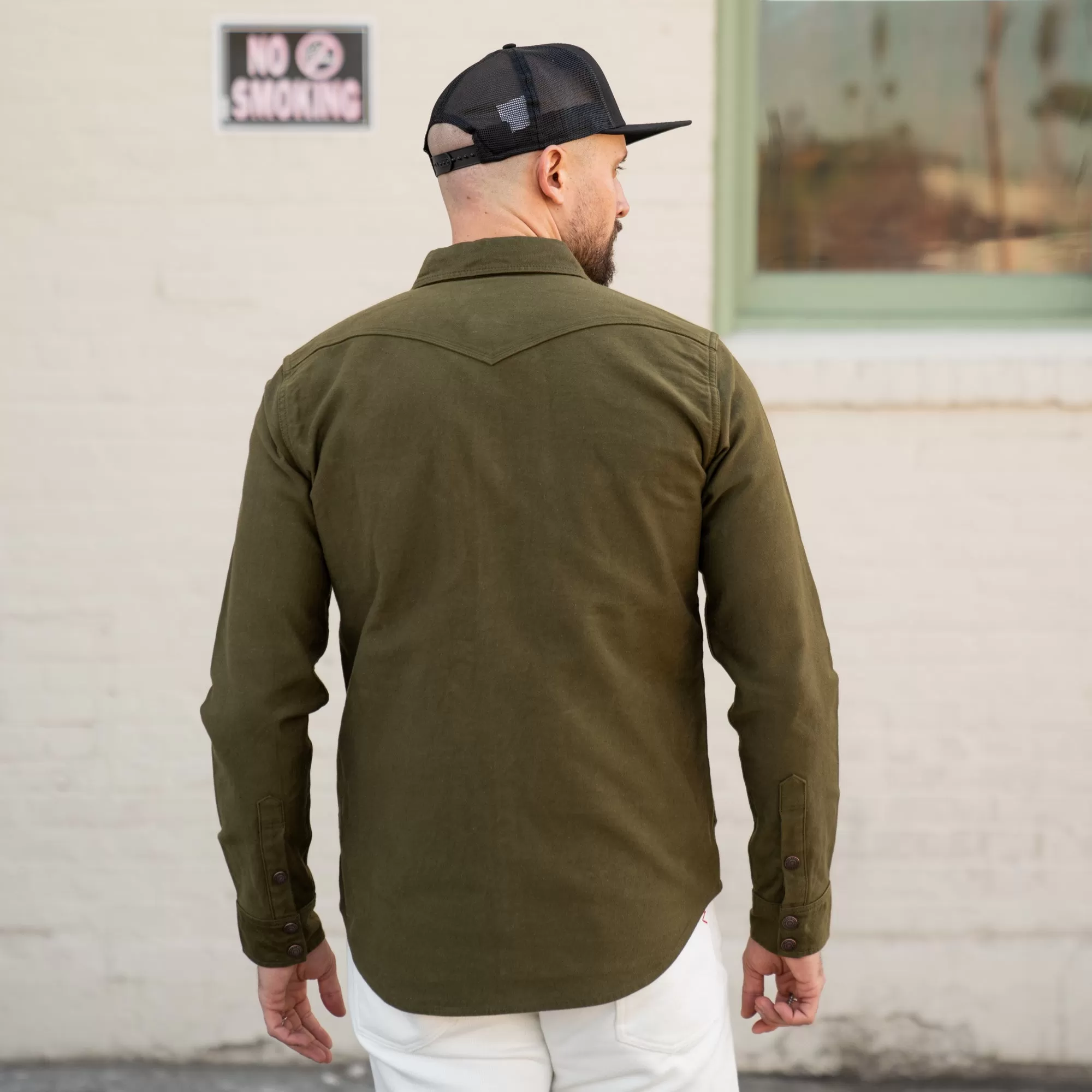 Iron Heart IHSH-331-ODG 12oz Moleskin CPO Shirt Olive FINAL SALE