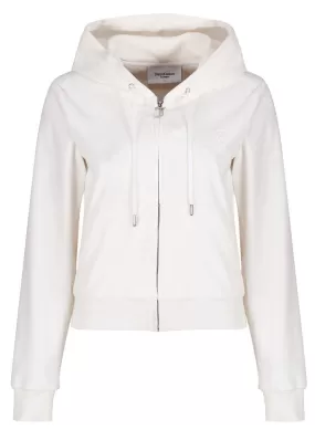 Juicy Couture Robertson Classic Velour Hoodie - sugar swizzle