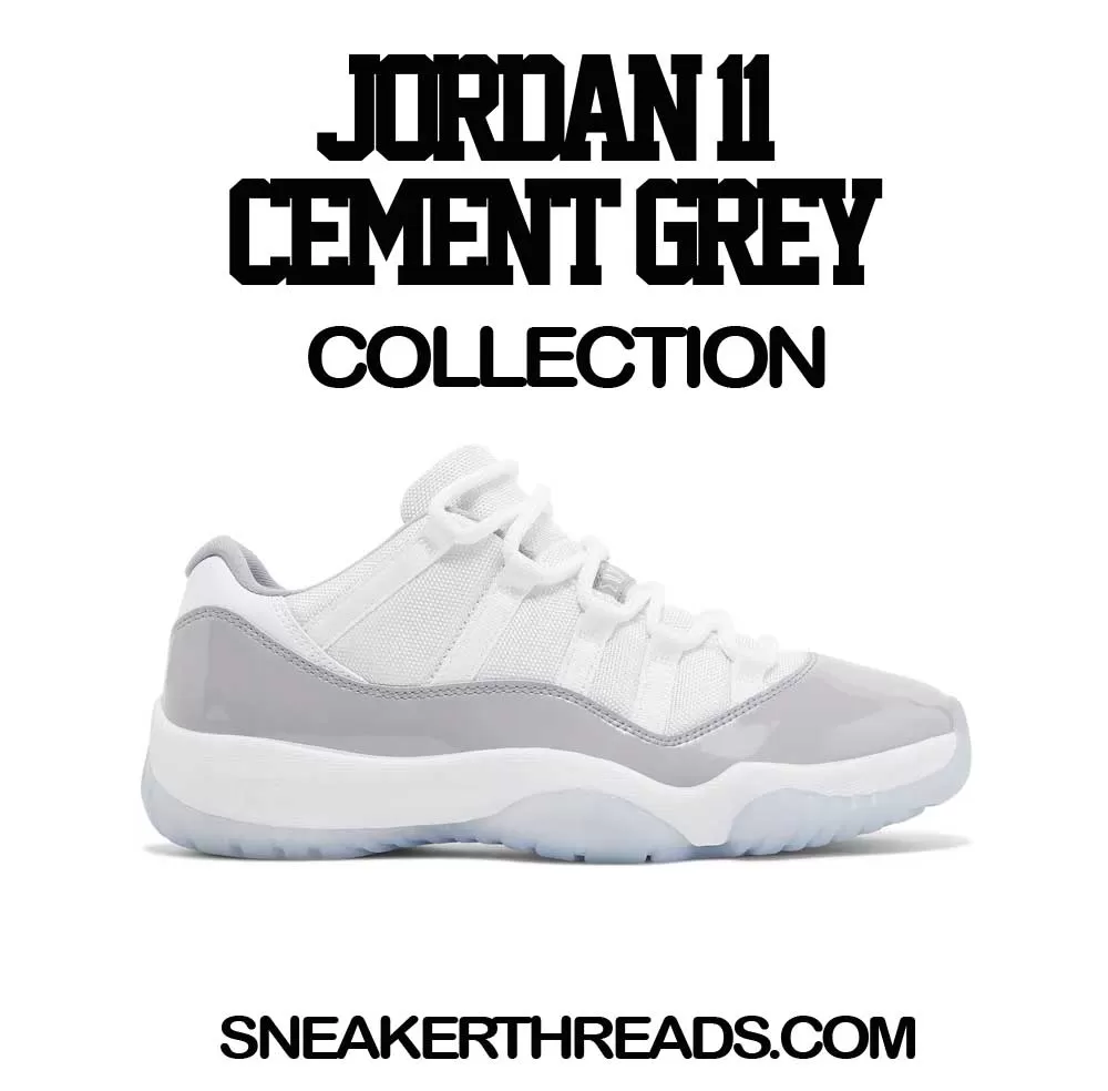 Kids Cement Grey 11 Shirt - Goat - White