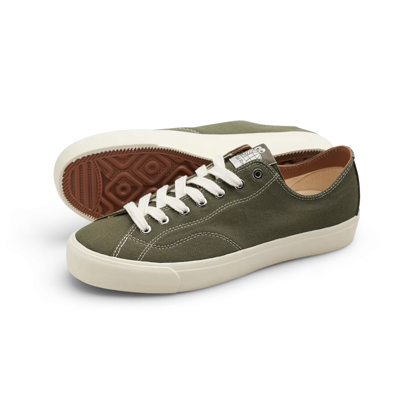 Last Resort AB VM003 Low Canvas Burnt Olive/White