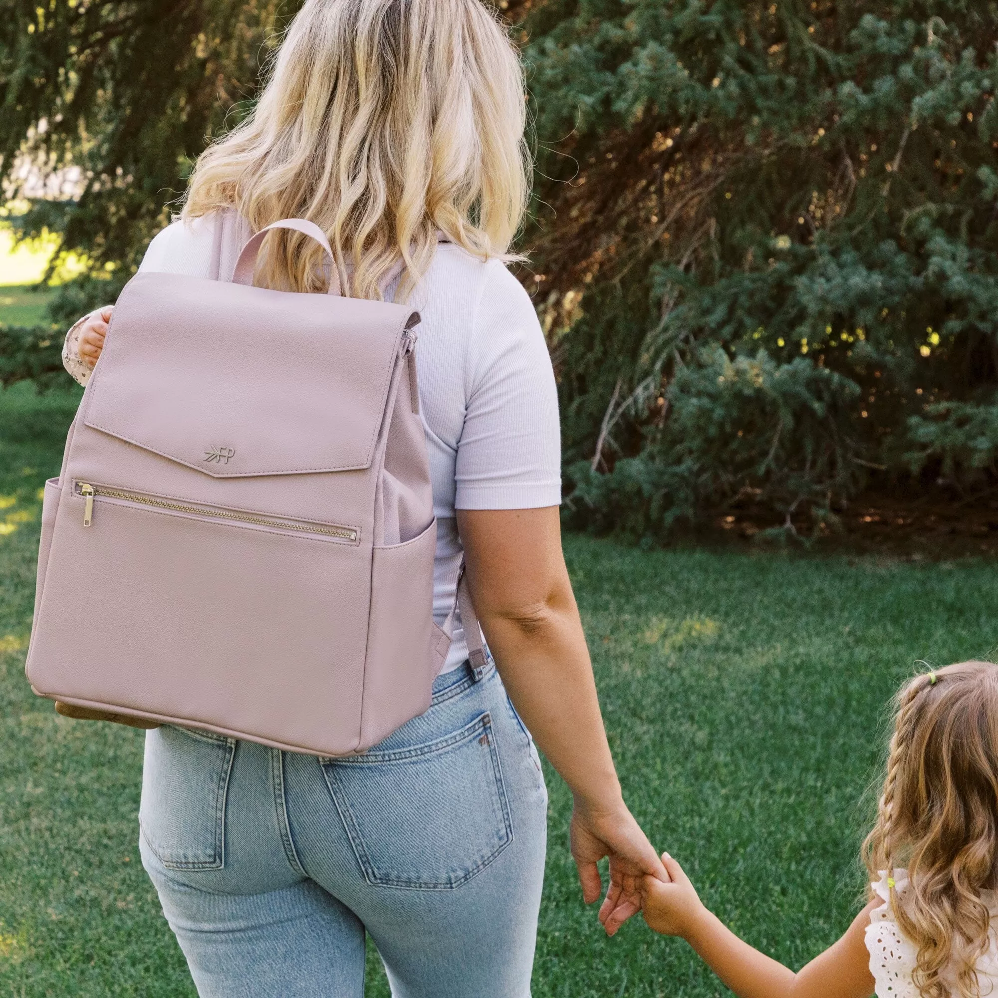 Lavender Classic Diaper Bag II