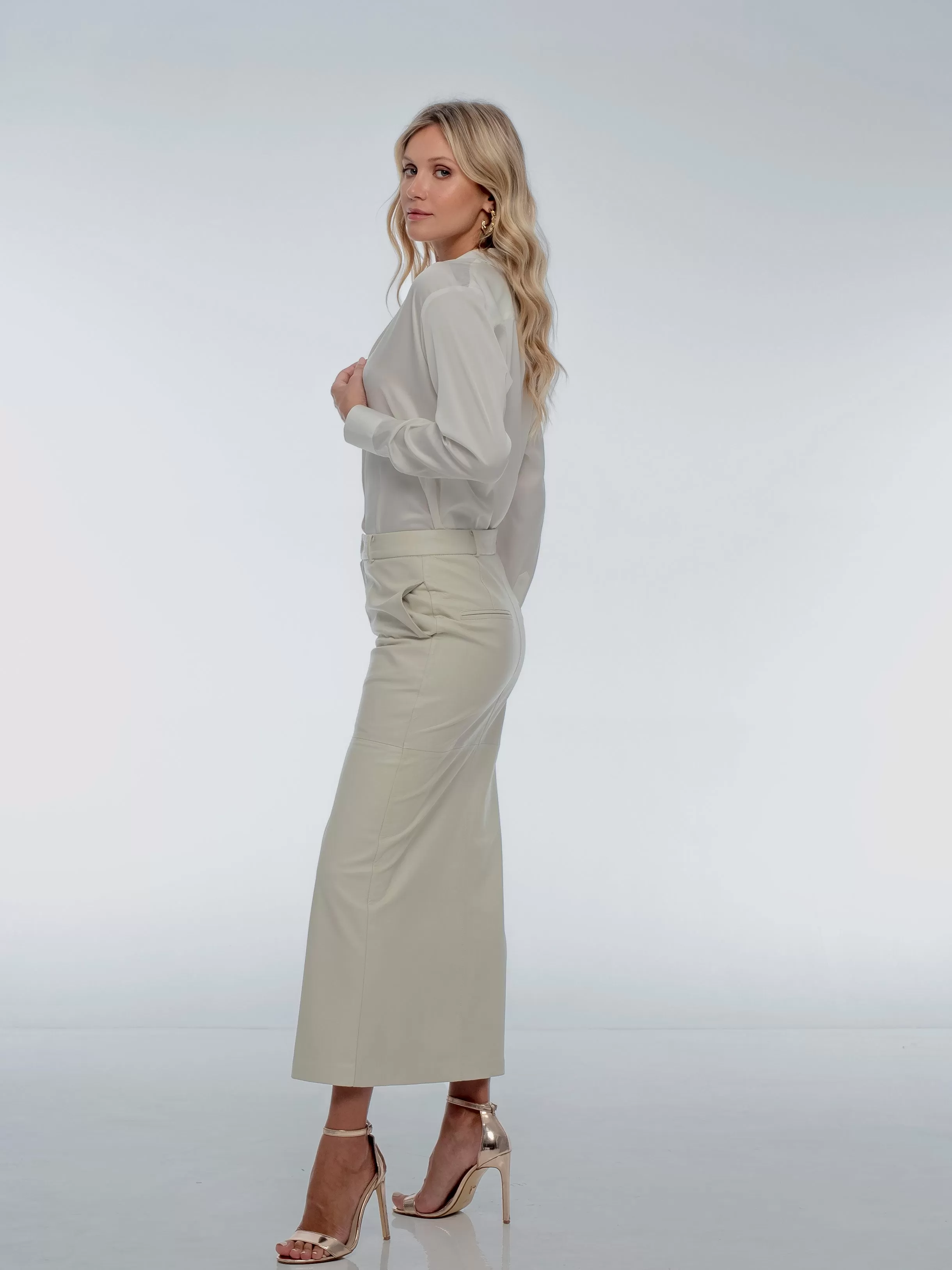 LEON MAXI SKIRT - COCONUT