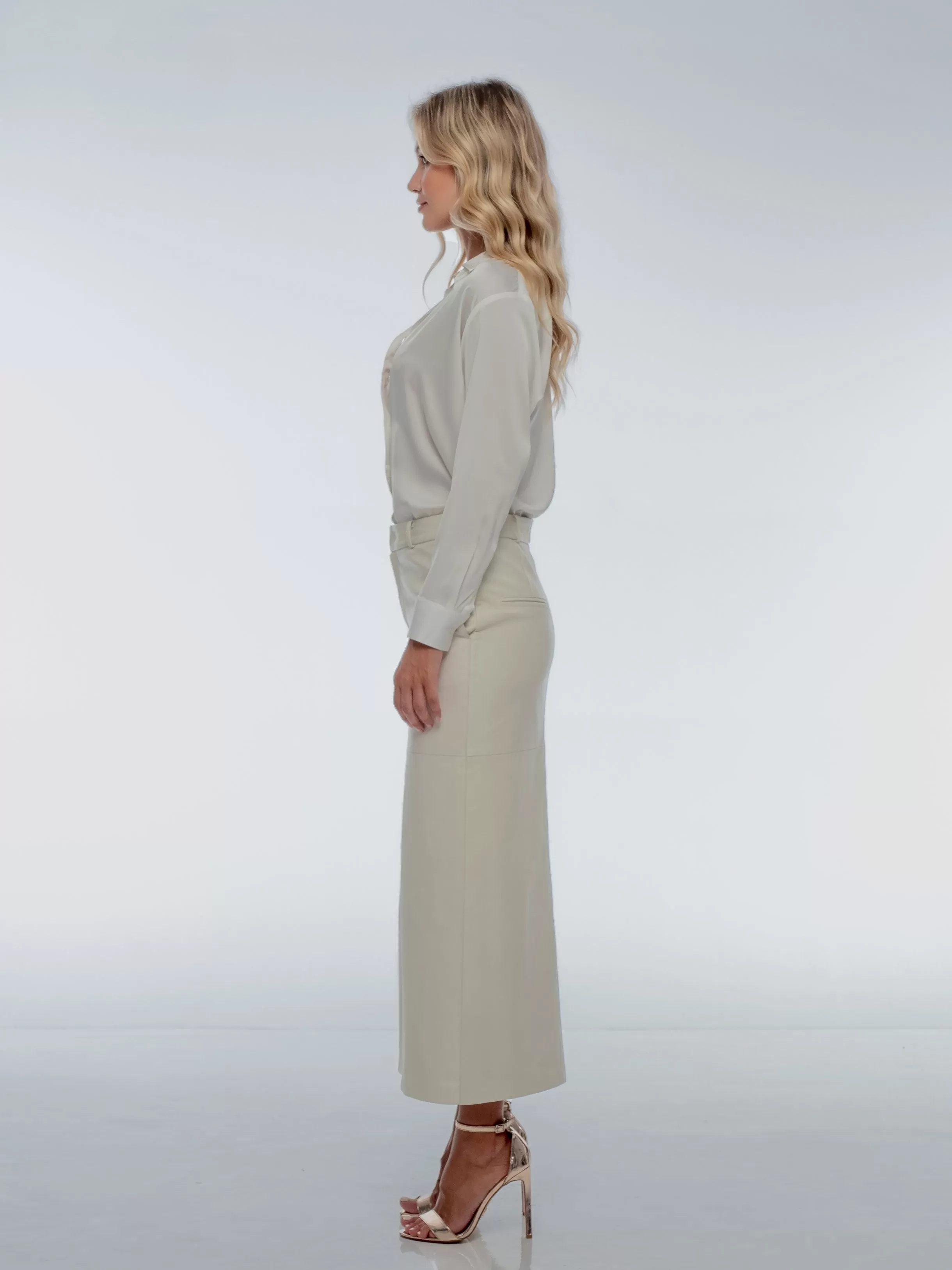 LEON MAXI SKIRT - COCONUT