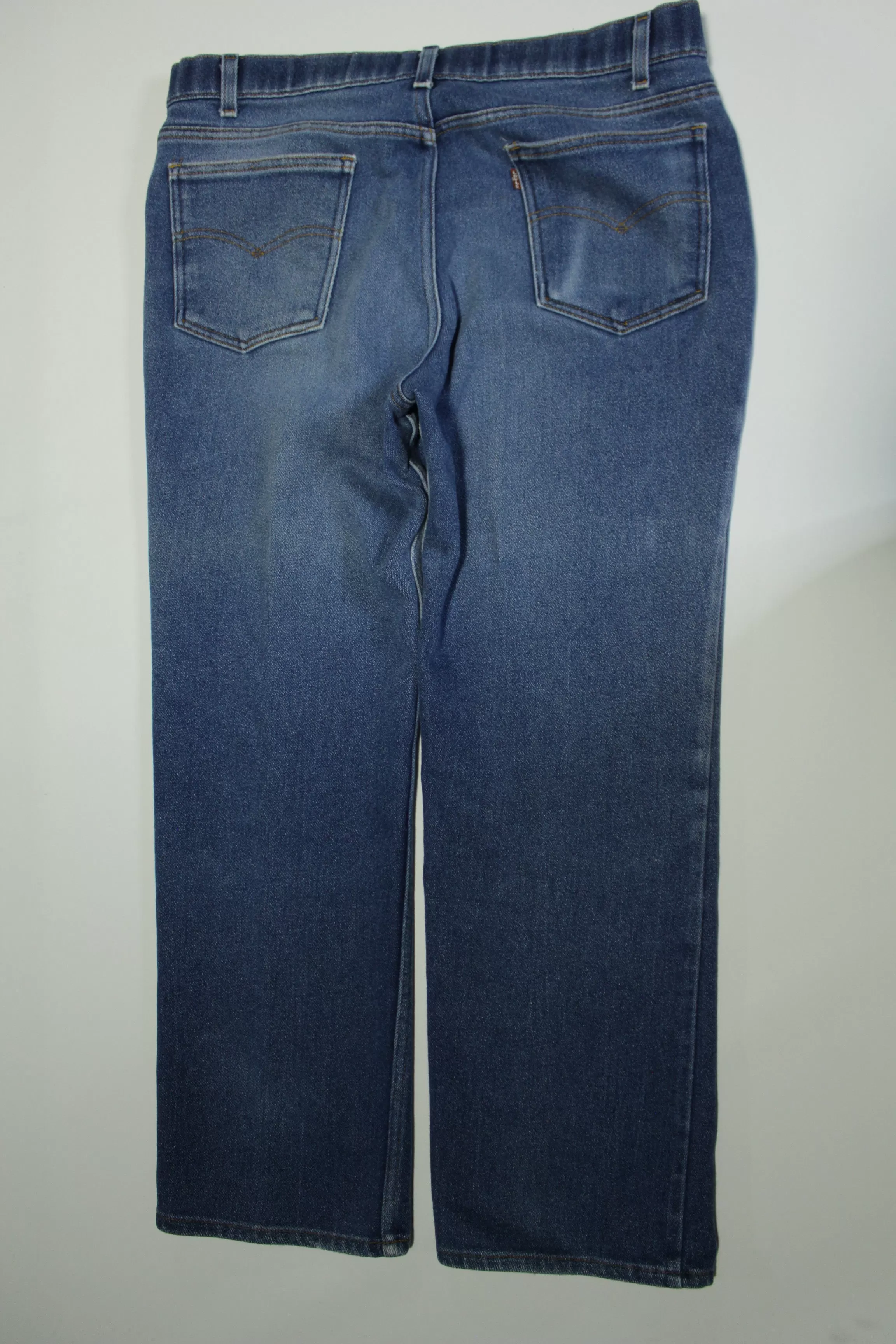 Levis Vintage 80's 40547-2317 Faded Blue Denim Action Jeans