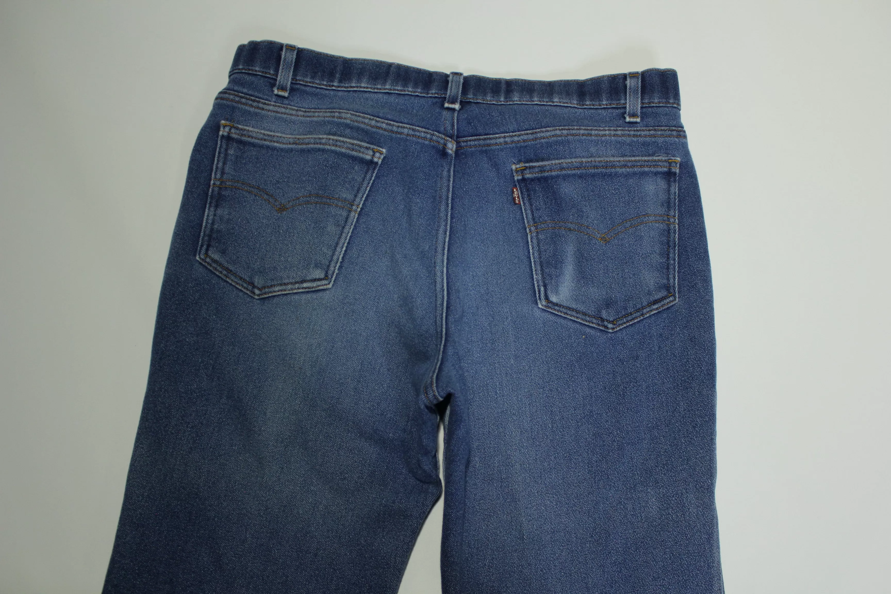 Levis Vintage 80's 40547-2317 Faded Blue Denim Action Jeans