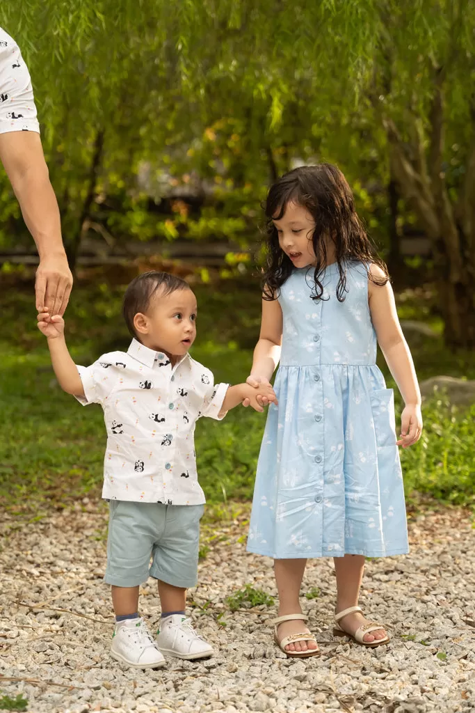 Little Man Shirt - Popsicle Pandas